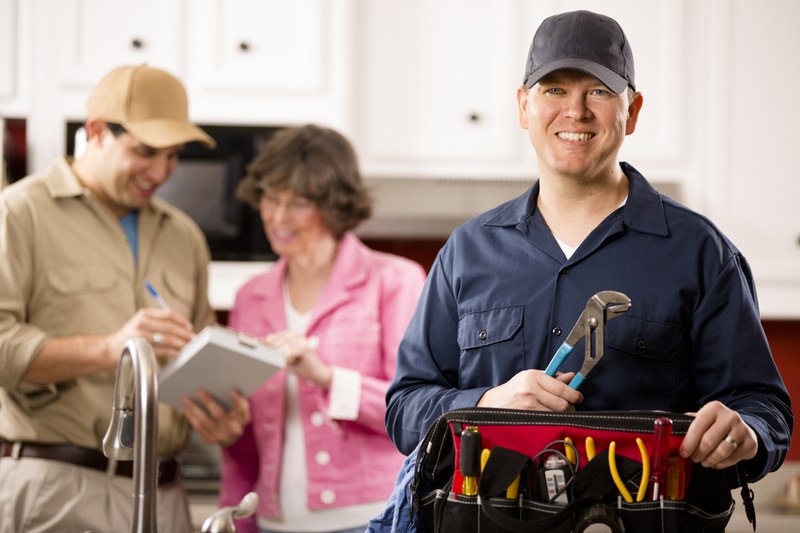 Hempstead Plumber on a residential service call